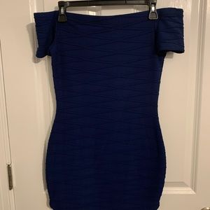 Off the Shoulder Windsor mini dress